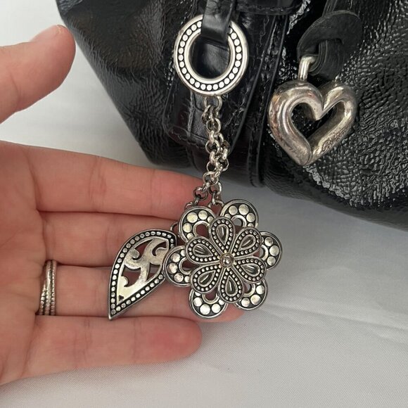 Brighton Drawstring Long Shoulder leather bag - Picture 8 of 9